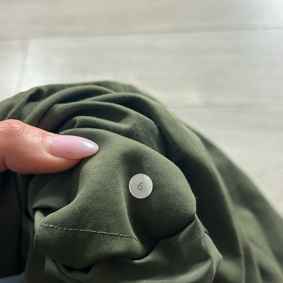 Lululemon City Trek Trouser Pants *28" Military Green - Picture 10 of 16